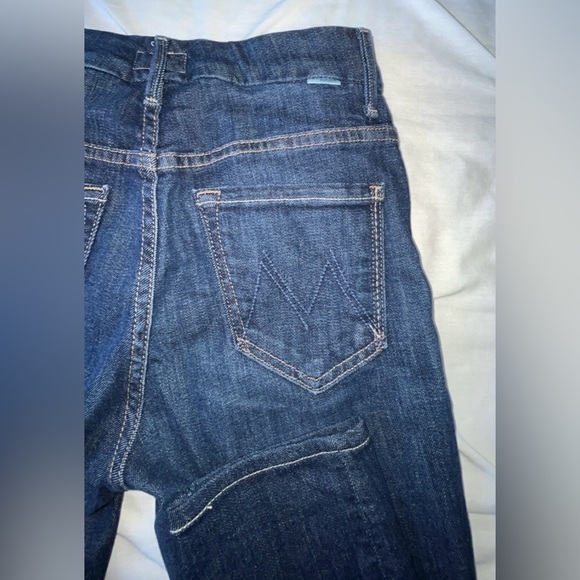 MOTHER High-Waisted “The Looker” Medium Wash Skinny Jeans SIZE 24 - Picture 8 of 13
